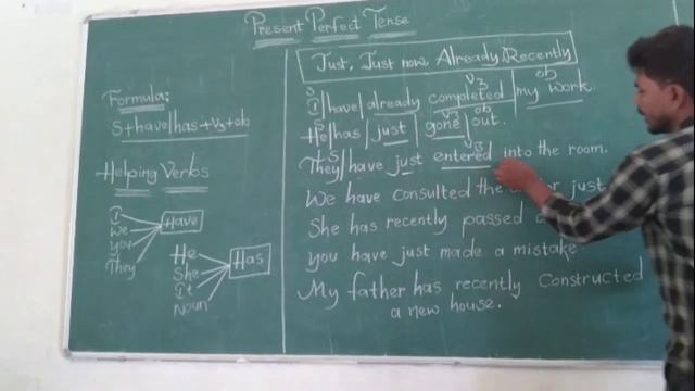 present perfect tense.. English Grammar.. for all English learners..తెలుగులో.. смотреть онлайн