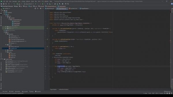 Android Studio ViewPager2+CircleIndicator - Kotlin