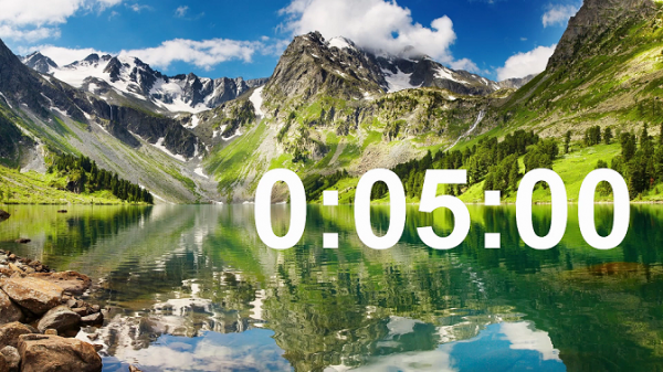 ТАЙМЕР ⏰ на 5 минут со звуком