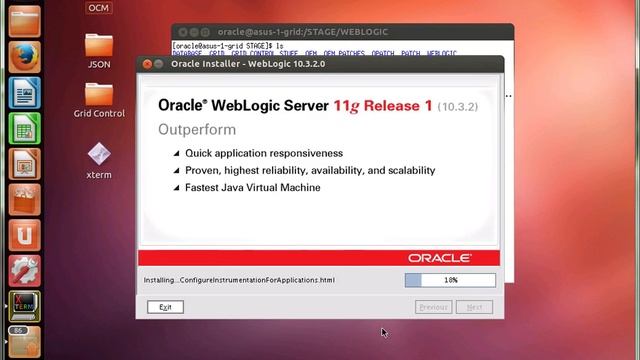 Oracle Weblogic Installation смотреть онлайн