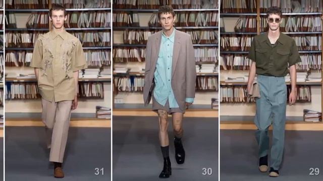 Dries Van Noten Spring 2018 Menswear смотреть онлайн