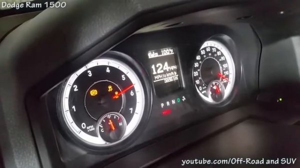 Звук выхлопа моторов HEMI 5.7 на разгоне!!!