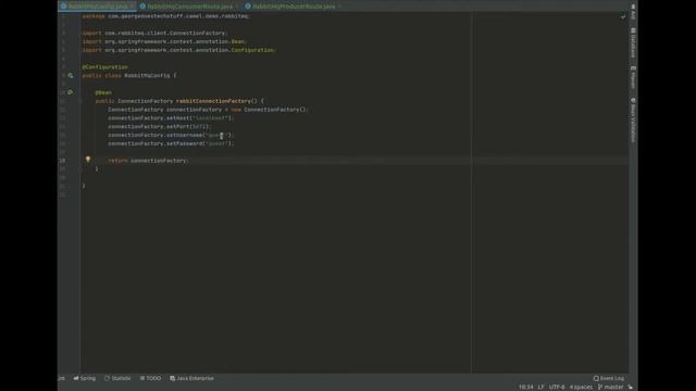 Apache Camel Connection to RabbitMQ смотреть онлайн