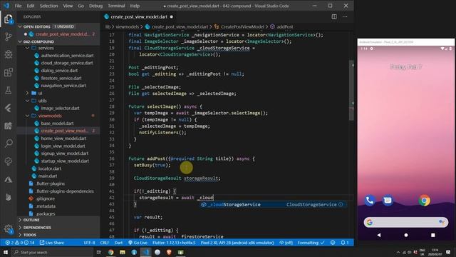 Integrating Cloud Storage in Flutter | Firebase Flutter Tutorial смотреть онлайн