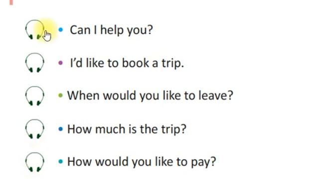 Ex 1 p 36 Phrases for booking Grade 6 смотреть онлайн