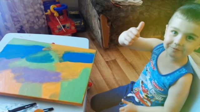 Портрет-трафарет для сына. Отзыв смотреть онлайн