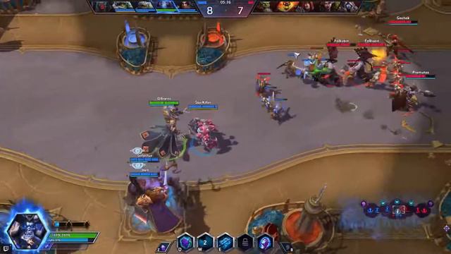 HOTS - Вайп отряд "Ромашка" ХОТС Разрыв! в основном меня (как не надо играть в ХОТС) 18+ смотреть онлайн