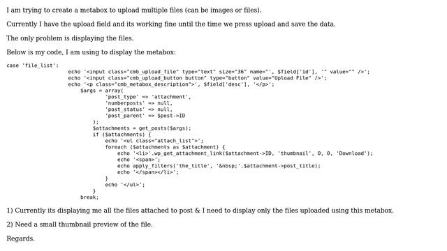 Wordpress: Create Multiple File Upload Metabox in Wordpress смотреть онлайн