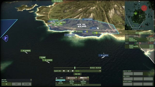 NAVAL WARFARE AND A VOLCANO! Wargame: Red Dragon Gameplay (Smoke In The Water, 4v4) смотреть онлайн
