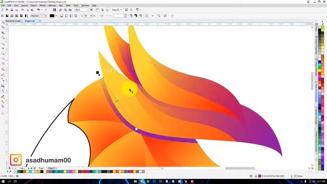 membuat vector naga colorfull di coreldraw x7. FREE CDR смотреть онлайн