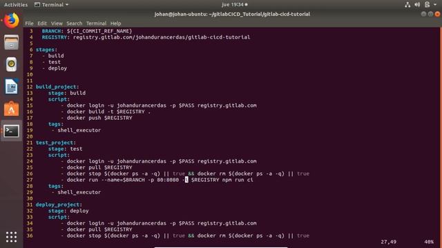 Gitlab CI/CD #8 - Shell Executor смотреть онлайн