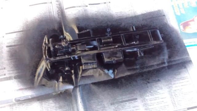 Модели из бумаги 18. Покраска рамы и колес модели Зил 130. смотреть онлайн
