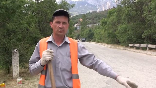 Ремонт дороги для Медведева :) смотреть онлайн
