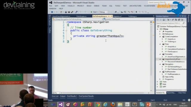 2013.05.24 Дмитрий Нестерук - Что нового в ReSharper 8 смотреть онлайн