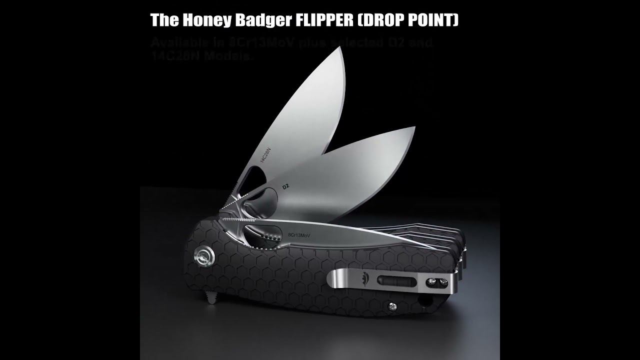 Нож HONEY BADGER Drop Point  -  популярная модель в линейке высококлассных ножей  из ЮАР #нож