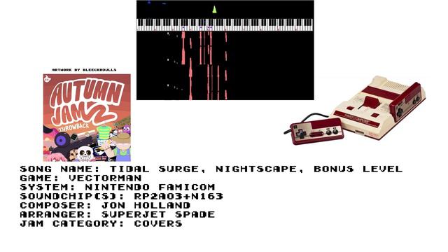 Vectorman - Days 3, 12, and Bonus Round (Famicom APU2+8-N163 Cover) смотреть онлайн