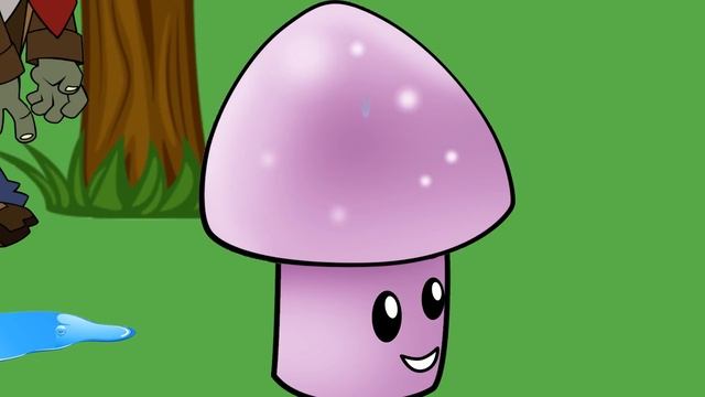Plants Vs Zombies Adventures: Hypno Shroom appears | Jan Cartoon смотреть онлайн