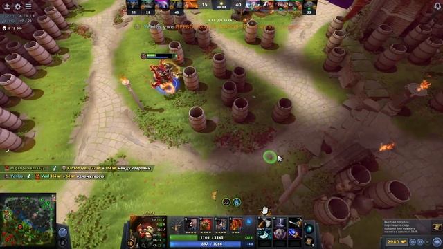 Что будет если не забанить Пуджа против бустера Дота 2 | Pudge Dota 2 смотреть онлайн