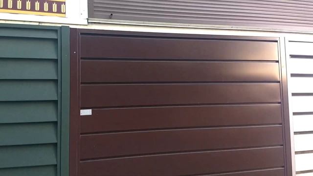 Забор Горизонт - видео описание данной модели металлического ограждения! смотреть онлайн