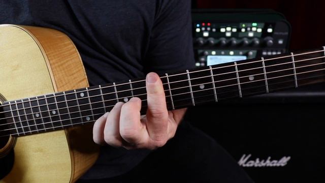 Learn this barre chord FIRST before E & A shape chords смотреть онлайн