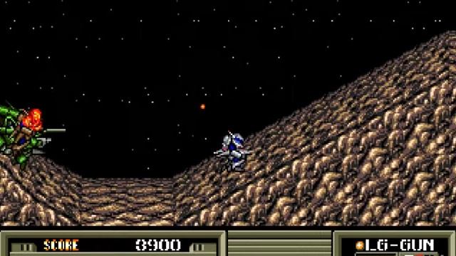 Target Earth (Sega Genesis) Stage 1 - Raid on Ganymede смотреть онлайн