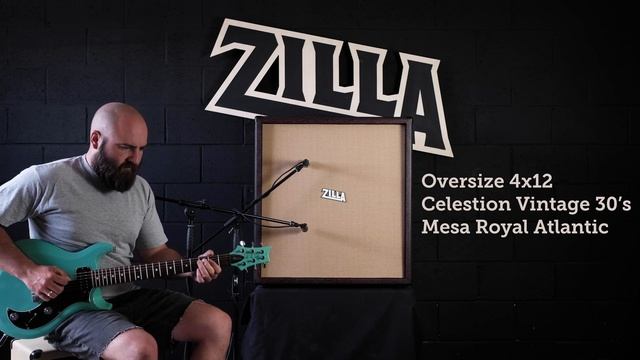 Zilla Oversize 4x12 play through - Celestion Vintage 30's смотреть онлайн