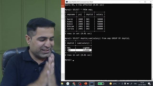 Data Query Using SQL | Group by Clause | Ashish Gwalani | Unacademy Class 11 & 12 смотреть онлайн
