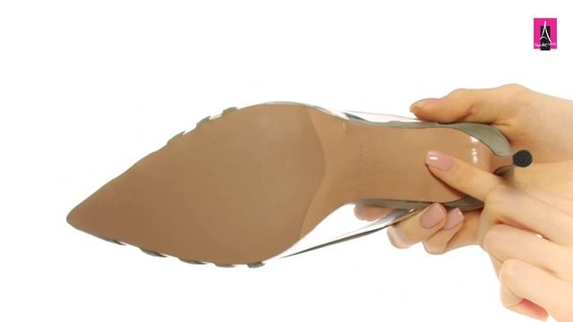 3504166 Видеообзор I Женские туфли с открытой пяткой (слин смотреть онлайн