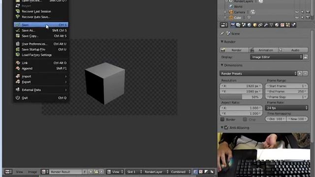 How to Render a PNG in Blender смотреть онлайн
