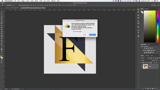 Ako zmeniť farebný mód (RGB to CMYK / CMYK to RGB) vo Photoshope смотреть онлайн