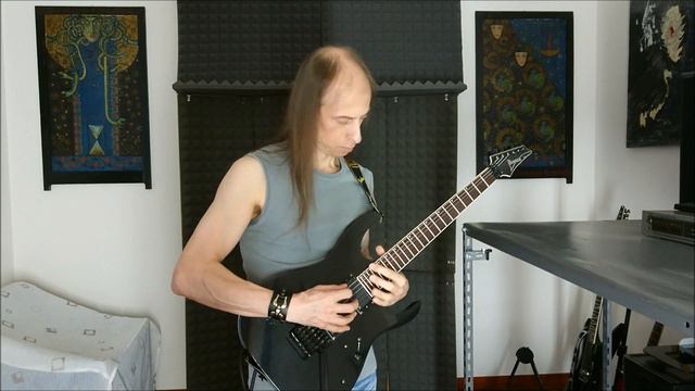 Hey Angel (Dio - Lock up the wolves) Ibanez RGT 6 EX guitar cover by Fabrizio Metalarm смотреть онлайн