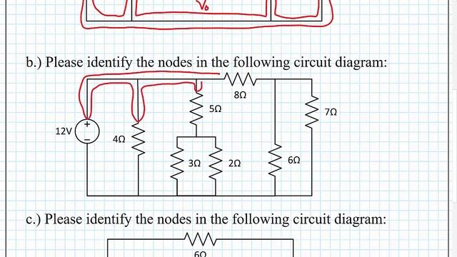 ECE 100 14 Identifying Nodes in a Circuit Example смотреть онлайн