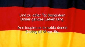 Das Deutschlandlied   Germany National Anthem German & English lyrics