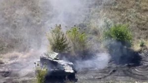 БМПТ Терминатор на одном из направлений зоны СВО.