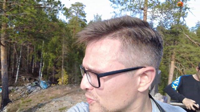 Камень Олений, достопримечательности реки Чусовой, скала высотой 70 метров, поход через лес, туризм смотреть онлайн