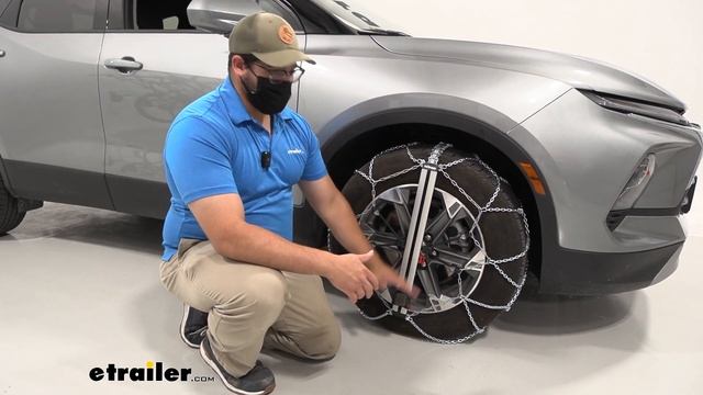 etrailer | Konig Self-Tensioning Snow Tire Chains Installation - 2023 Chevrolet Blazer смотреть онлайн