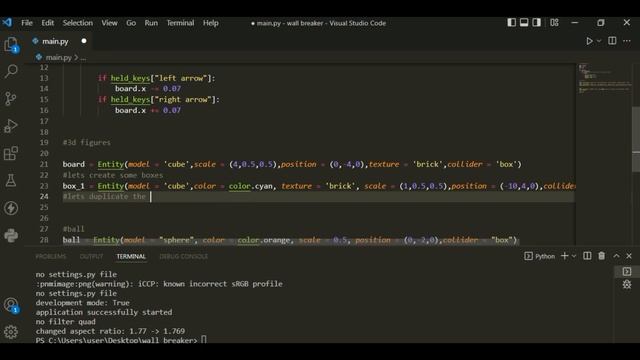I made a 3d Wall Breaker in Python[Ursina Tutorial] смотреть онлайн