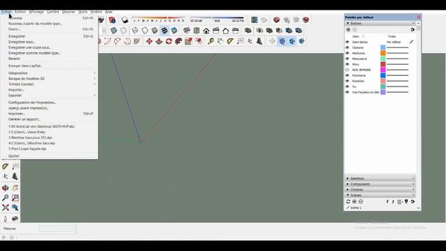 Importer un plan AutoCad sur Sketchup - Axonile смотреть онлайн
