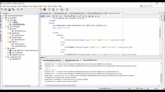 03 formulario crud java web V2 смотреть онлайн