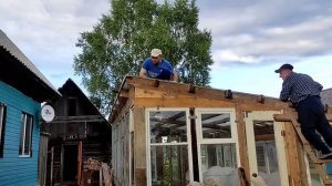 Теплицы из оконных рам 5.