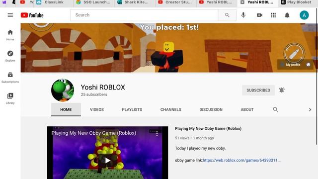 Subscribe to Yoshi ROBLOX смотреть онлайн