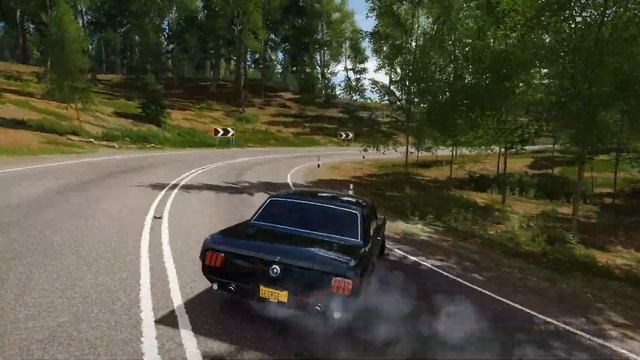 Forza Horizon 4 Logitech G29 Ford Mustang 1965 Drift смотреть онлайн