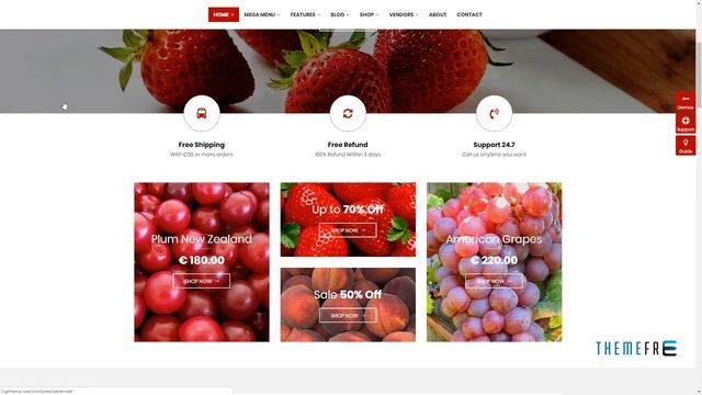 Perennial - Store WooCommerce WordPress for Organic Food Theme смотреть онлайн