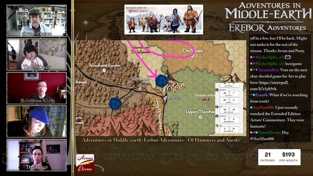 Arv streams Day 16 of Adventures in Middle-earth: Erebor Adventures--Of Hammers and Anvils! смотреть онлайн