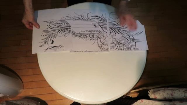 DIY Thrift store Decoupaged Furniture using your printer! смотреть онлайн