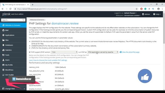 Change PHP Version For a Domain In Plesk : DomainRacer смотреть онлайн