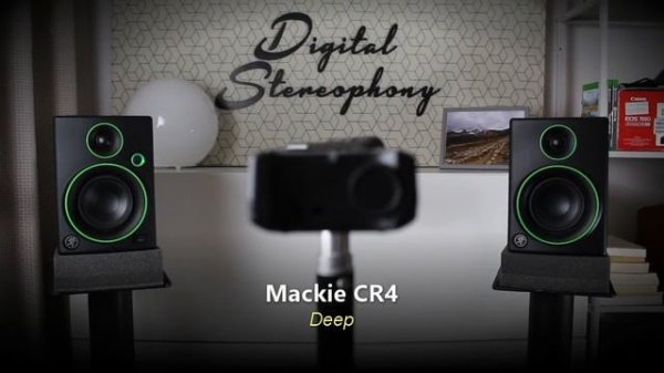 Creative T40 Series II vs Mackie CR4  ||  Sound Demo w/ Bass Test