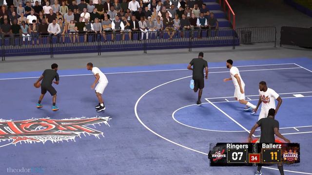 LAKERS vs NETS | 3v3 BLACKTOP | NBA 2K22 смотреть онлайн