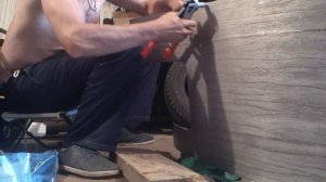 Самодельный мотобуксировщик/мотособака (изготовление капота) Часть 2