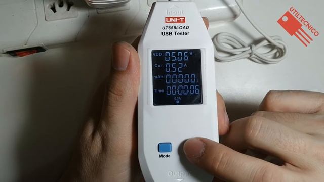Probando cargadores de teléfonos con analizador USB de carga UNIT смотреть онлайн